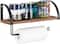 NEX™ 15" Wall Mounted Paper Towel Holder with Wood Shelf